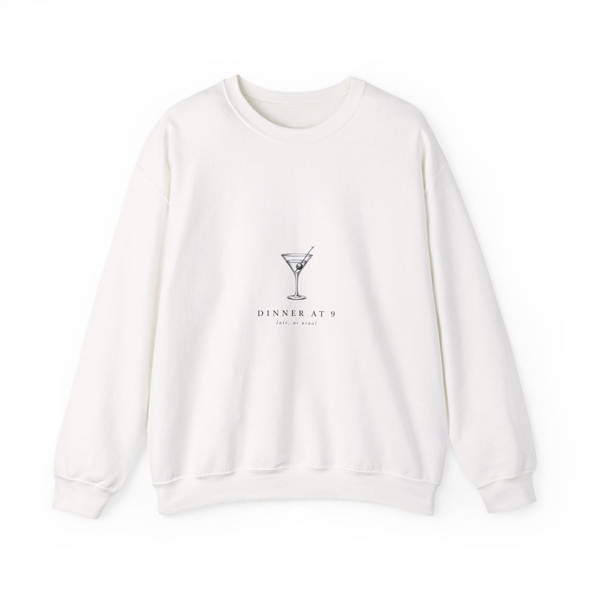 Dinner at 9 Crewneck